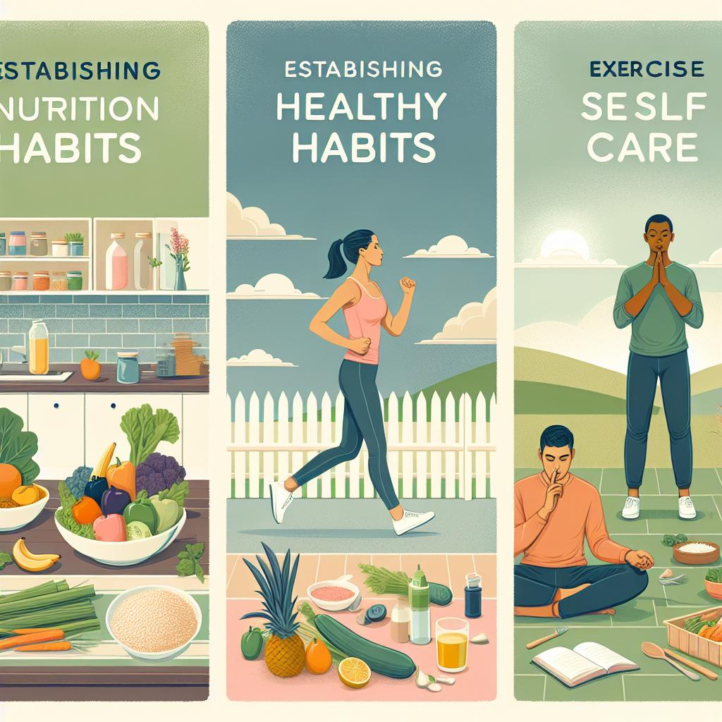 Heading 2: Establishing Healthy Habits: Nutrition, Exercise, and Self-Care