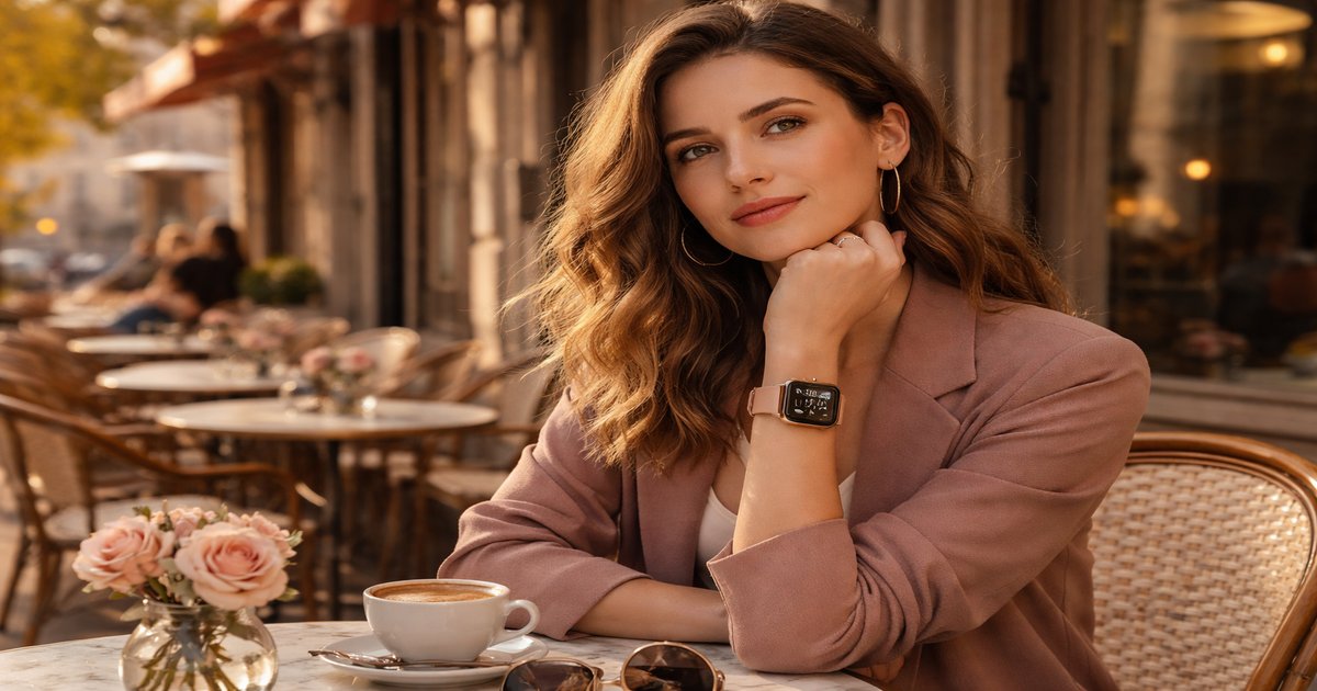 timex smartwatch in use